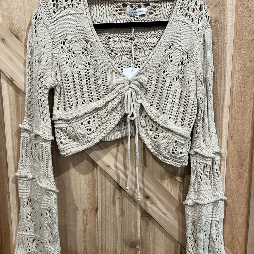 Emory Park Cream Knit Sweater